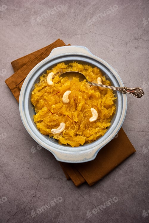 Preview: Kashi halwa or kasi halva, a traditional dessert of Karnataka made using Ash Gourd or white pumpkin