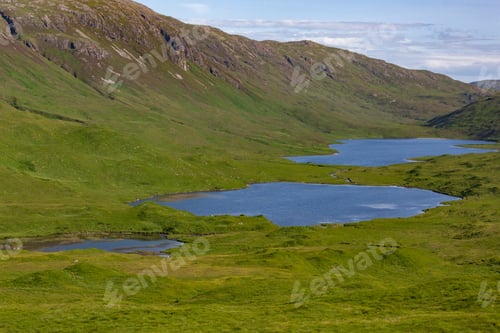 Preview: Scenic landscape on the Isle of Mull off the west coast of Scotland.