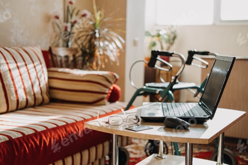 Preview: Disability Support Pension Life Insurance, Disability medical insurance policy for Seniors. Laptop