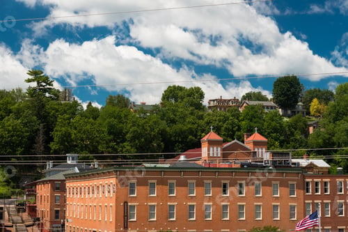 Preview: Old Building On A Street Of Galena, Illinois