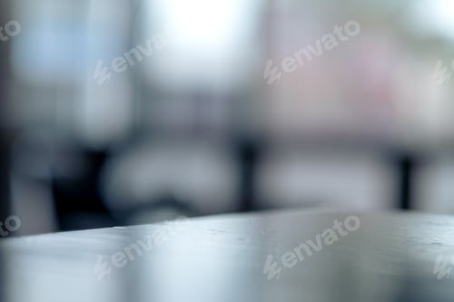 Preview: A table in the house with blur abstract background