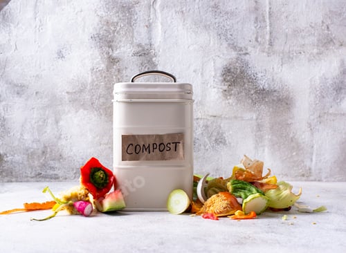 Preview: Vegetable waste for making compost. Zero waste concept