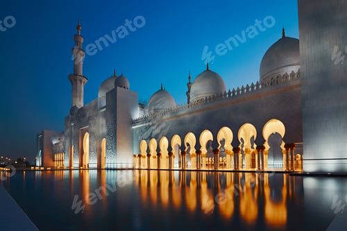 Preview: Mosque in Abu Dhabi