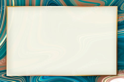Preview: Fluid texture horizontal rectangular frame