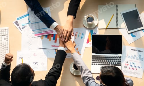 Preview: Group of Business People Diverse Meeting and Working in the Office, Seminar Concept