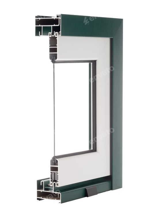 Preview: Aluminium window sample