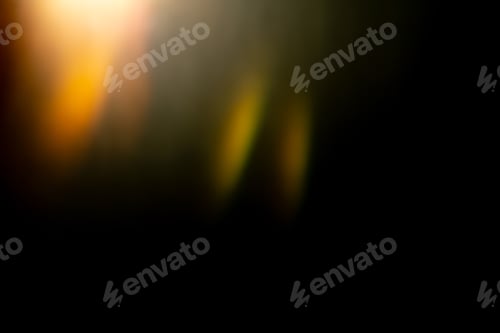 Preview: orange warm bright highlights on a black background