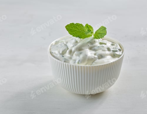 Preview: bowl of sour cream or greek yogurt