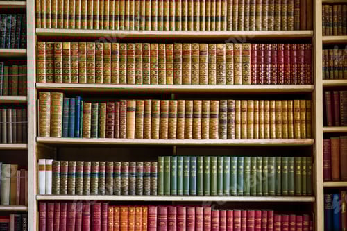 Preview: The Library at Leeds Castle, Maidstone, Kent, England, United Kingdom, Europe