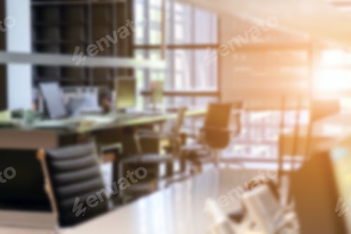 Preview: Office desk background, out of focus