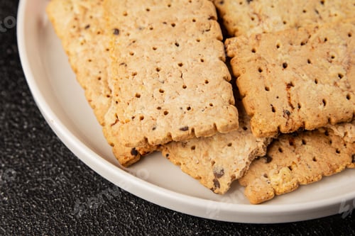 Preview: cracker whole grain healthy food durum wheat cookies tasty snack fresh gourmet food
