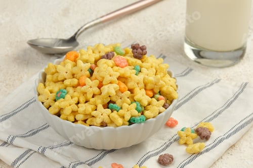 Preview: Bowl of Cereal, Colorful Star cereal
