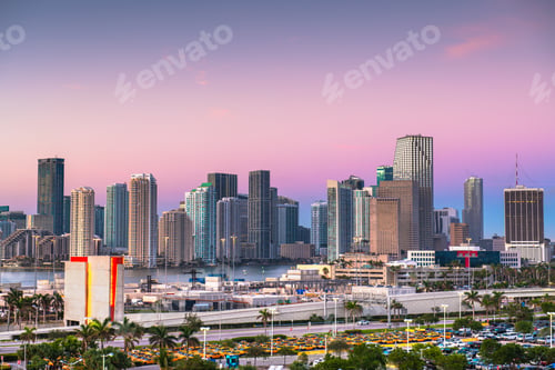 Preview: Miami, Florida, USA Skyline