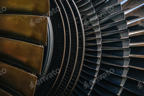 Preview: Turbine Blades, High Precision Engineering. Large Fan Stack Layer Metal Part