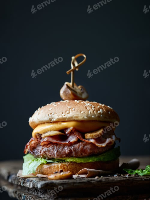 Preview: fresh tasty burger