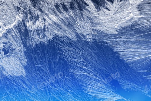 Preview: Frost pattern on a window glass