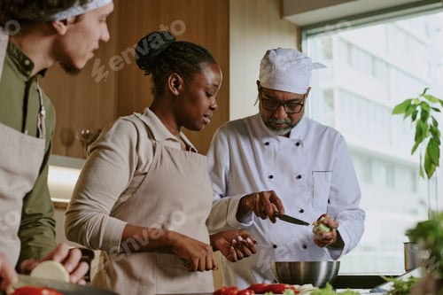 Preview: Chef Showing Peeling Skills