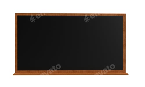 Preview: black color chalk board object empty blank symbol decoration ornament classroom education write fram