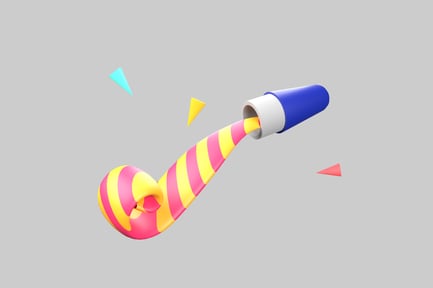 Preview: Party horn celebration fun