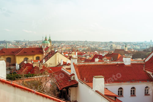 Preview: Beautiful panorama over the cityscape