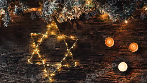 Preview: hanukkah David star background