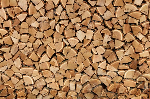 Preview: Background of dry firewood