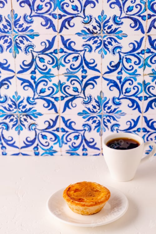 Preview: Egg tart, traditional Portuguese dessert
