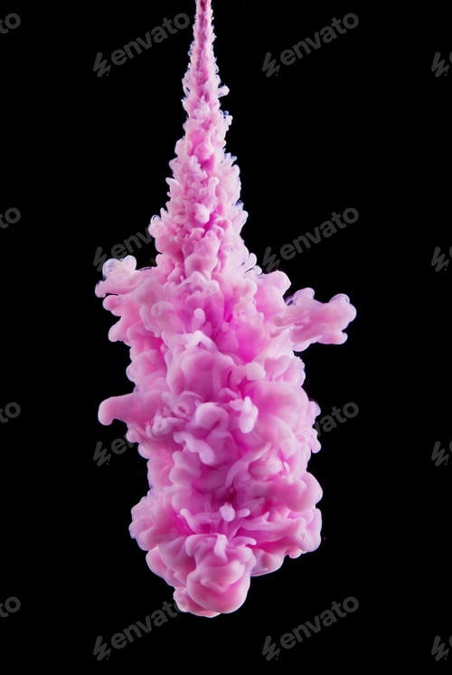 Preview: Spray of pink colors.