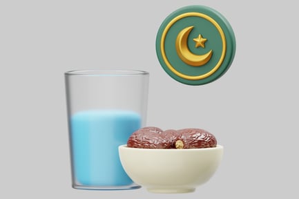 Preview: Blue Milk, Dates, and Crescent Moon Emblem