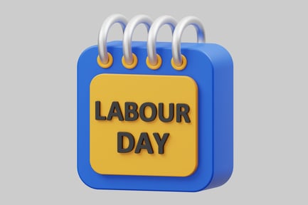 Preview: Labour day calendar celebration