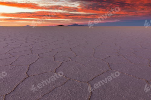 Preview: Sunset at Salar de Uyuni, Aitiplano, Bolivia
