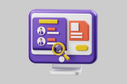 Recruitment application search computer