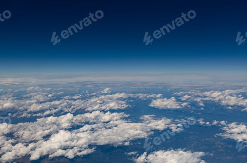 Preview: Beautiful view of the clouds above the ground.