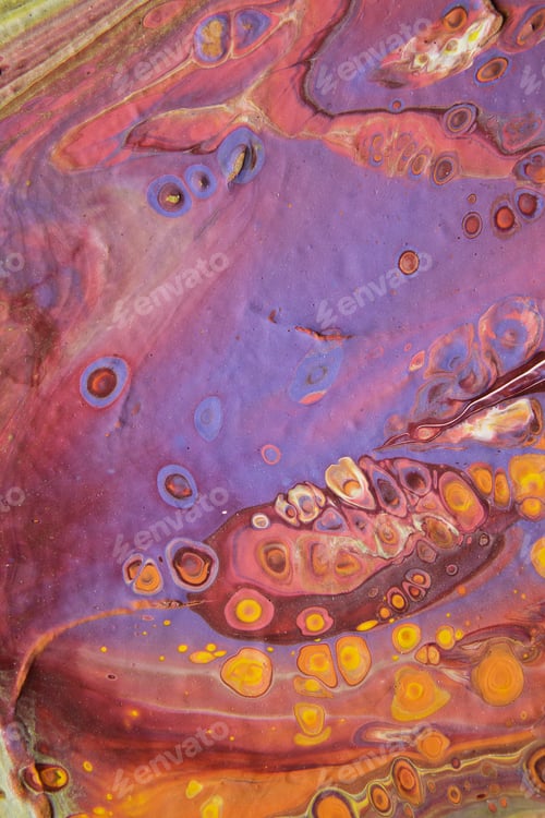 Preview: Abstract background, made in the technique of fluid art