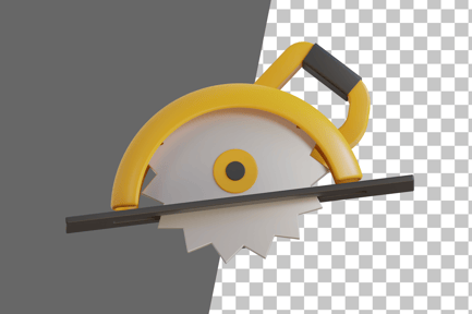 Preview: Circular Saw 3D Icon