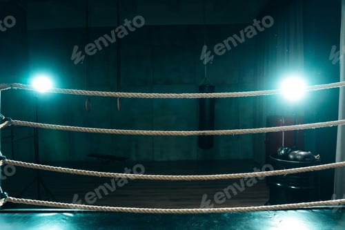 Preview: Professional boxing ring