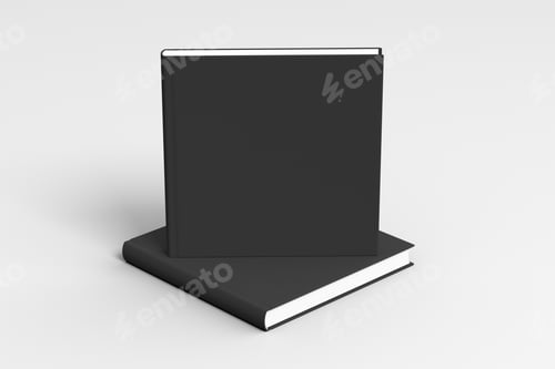 Preview: book, mockup, cover, textbook, realistic
