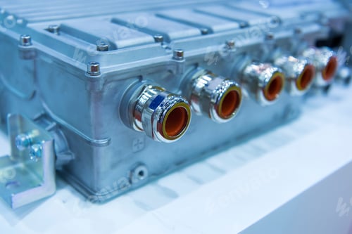 Preview: Powerful High-Voltage Electrical Connector,The Connector Is Installed In The Mating Part Of The