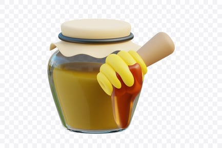 Preview: Honey Jar with Dipper