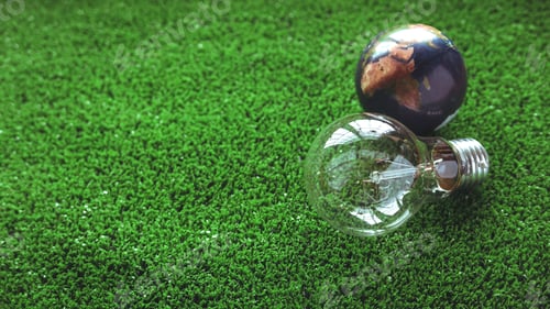 Preview: The concept of energy saving, renewable energy and environmentally friendly.