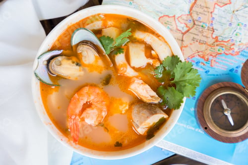 Preview: Bouillabaisse french seafood soup