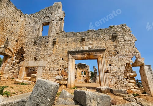 Preview: Ancient city Kanli divane located in Mersin province in Turkey