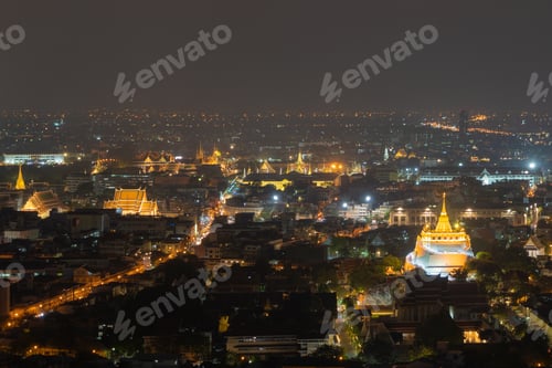 Preview: Bangkok Downtown. Thailand. Financial district and business in urban city in Asia.