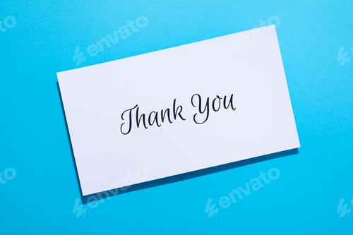 Preview: Words of gratitude, gratitude concept, text Thank you