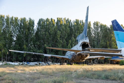Preview: Disassembled planes in the aircraft graveyard