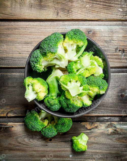 Preview: broccoli in a bowl.