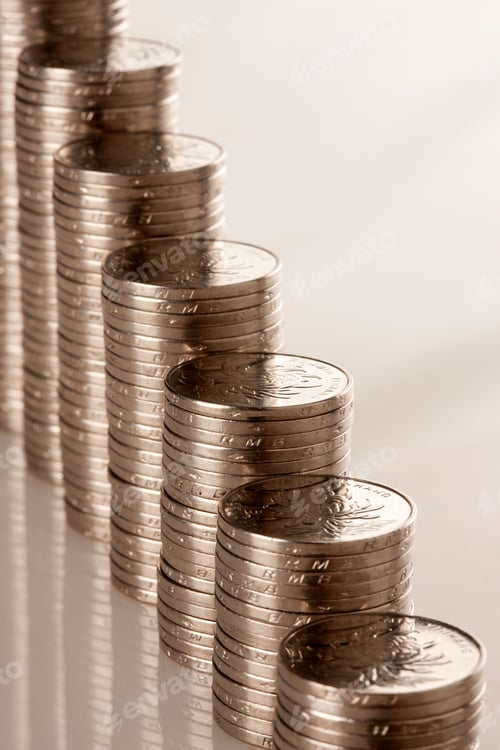 Preview: Large group of coins