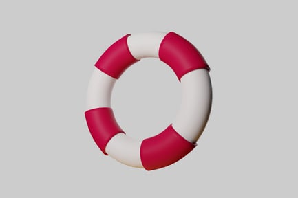 Preview: Two-tone lifebuoy