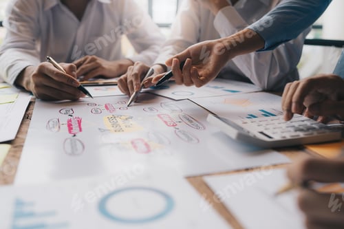 Preview: Business Professionals Planning Strategy in Workplace Environment