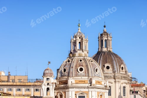Preview: Historical buildings in Rome, Italy.